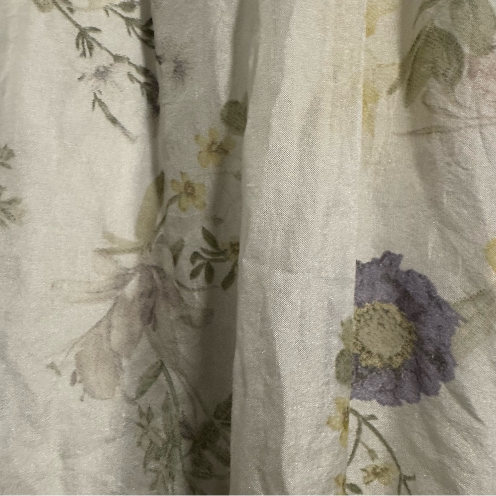 Tendenze Floral 100% Silk Top Size Small Defective - Picture 8 of 13